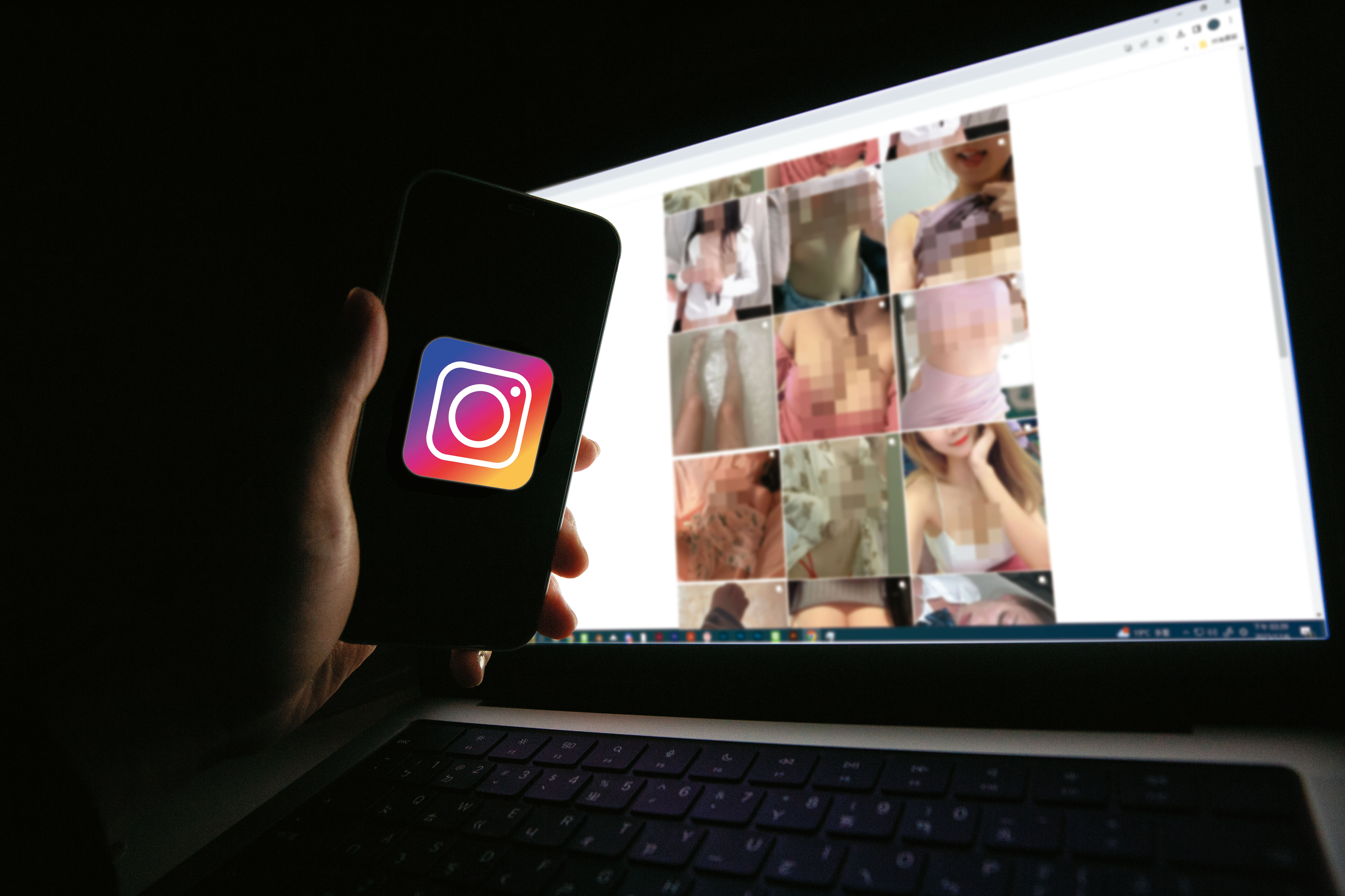 主謀潘擇維在高雄六龜開設繆奇遊戲公司經營少女性影像群組，與共犯在IG上以招募模特兒為名，誘騙被害人拍下性虐影像上傳。