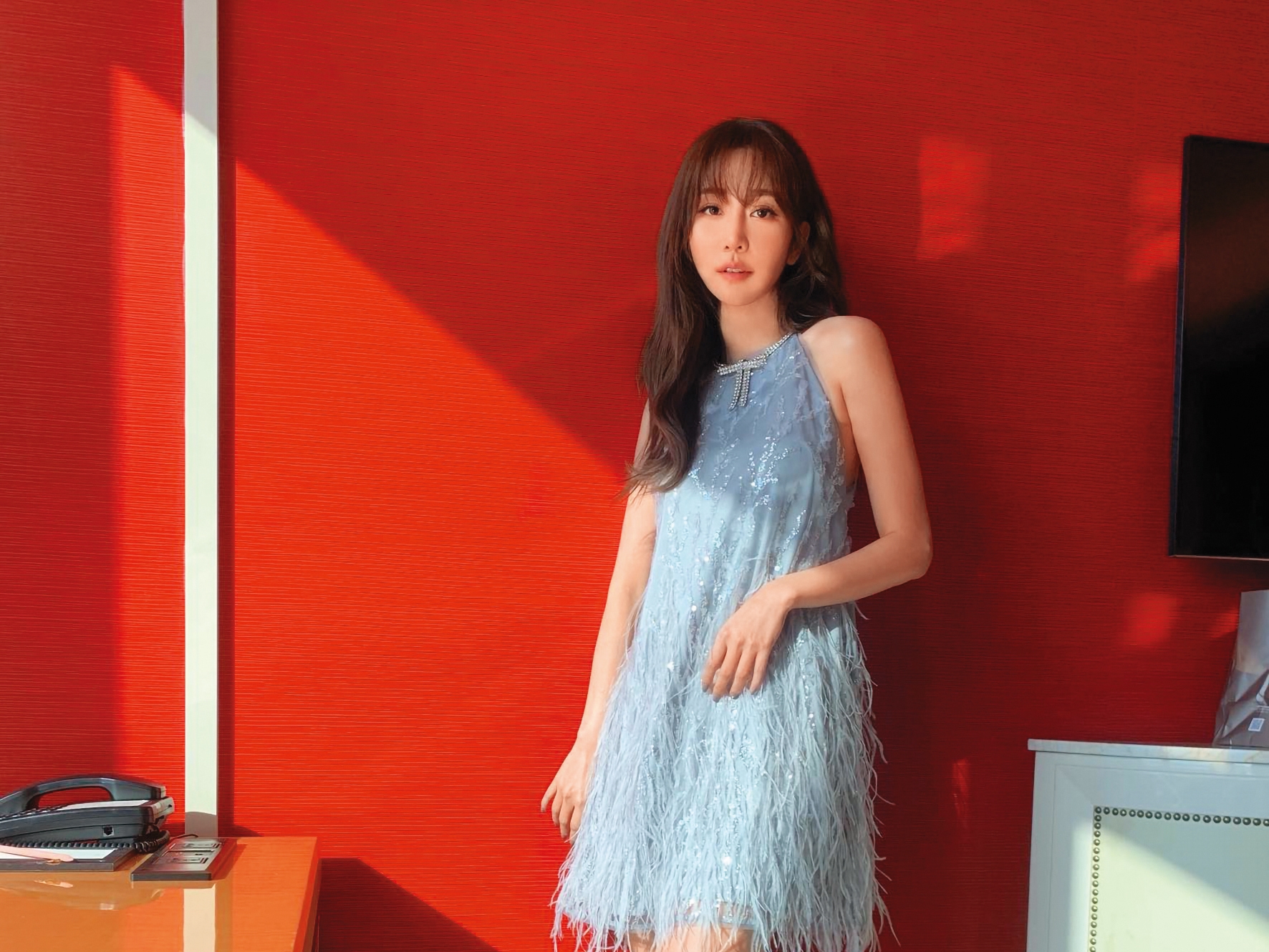 曾莞婷近日傳出大愛新戲因檔期臨時變動，前期工作白忙一場。（翻攝自曾莞婷臉書）