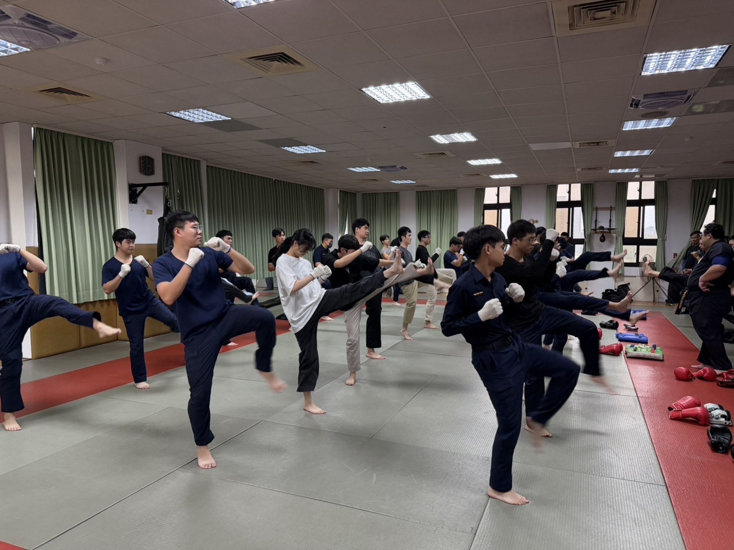 土城分局辦理「初任警職搏擊技術訓練」,成效顯著。(土城分局提供)