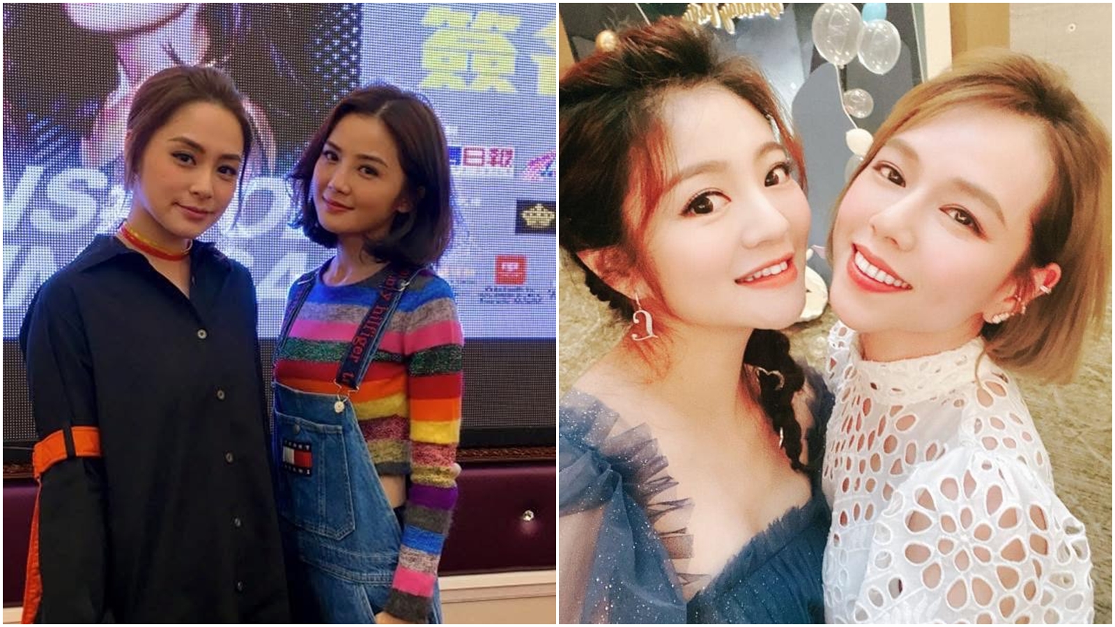 演藝圈不少鐵桿好友的例子，互相低調扶持走過低潮。（翻攝自臉書）