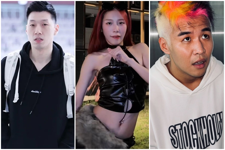職籃臺北台新戰神啦啦隊「Taishin Wonders」成員的盧顗安，一夜約2男，3人之間的關係引發外界遐想。（翻攝自盧顗安IG、屁孩Ryan臉書、成力煥IG）