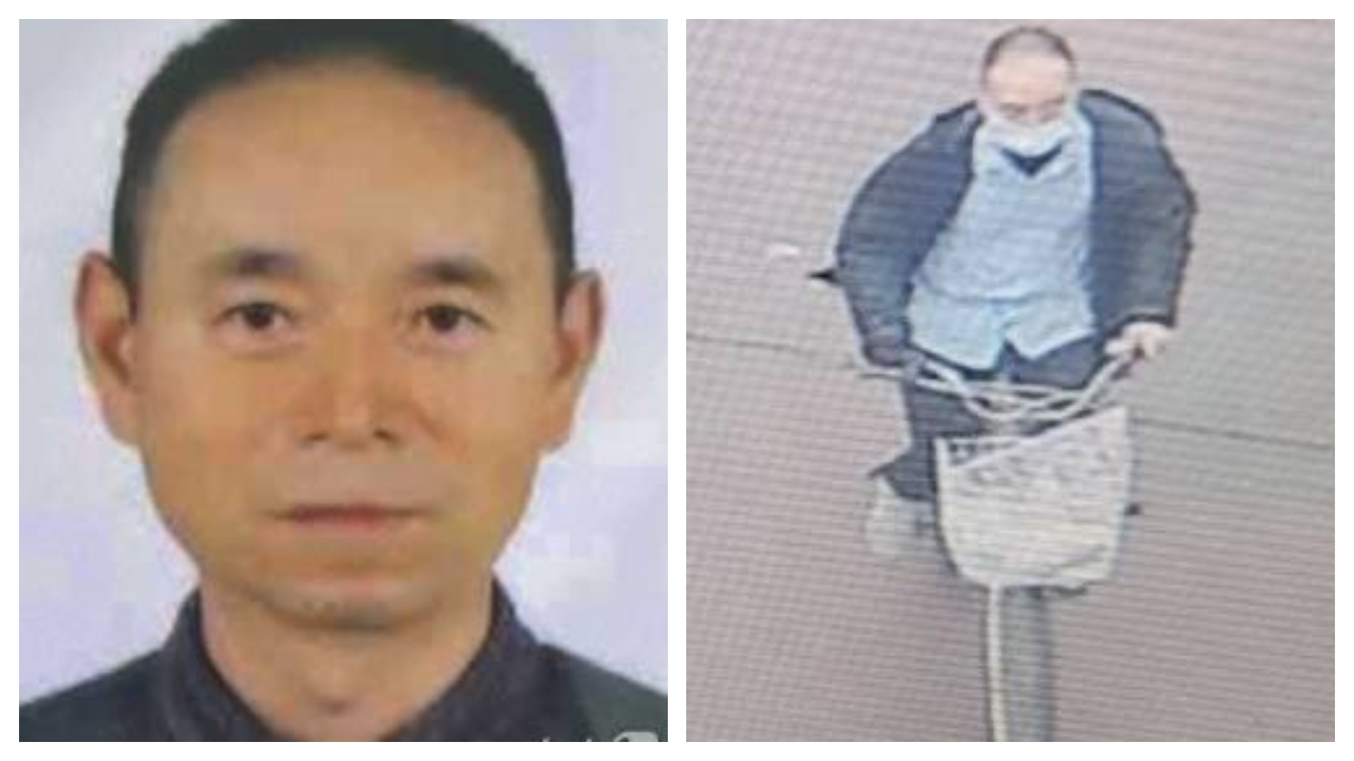 56歲的車哲男落網前，警方就已公布通緝公告，提醒市民謹慎小心。（翻攝自X@ephemeral28）