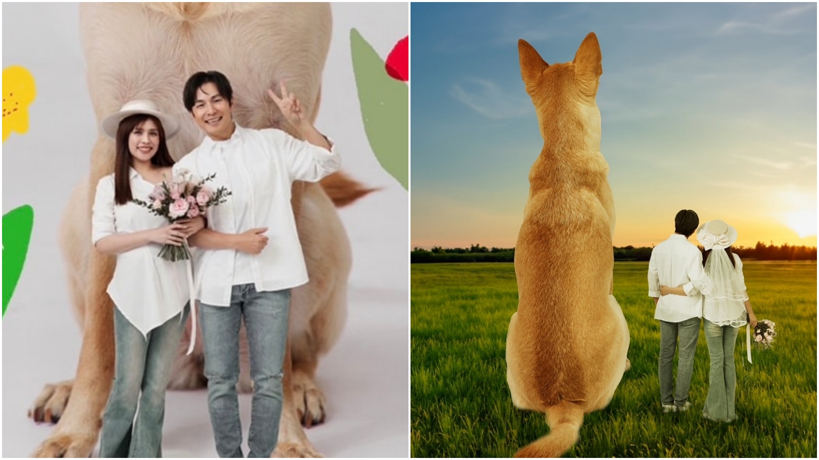 孫協志和夏宇童今（3日）登記結婚。（翻攝臉書）