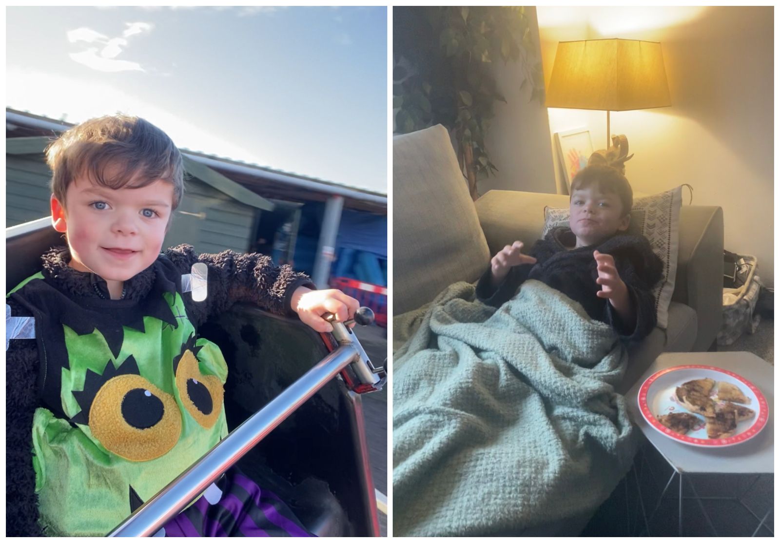 泰特罹患A型桑菲利波症候群，是病程中最嚴重的一型。（翻攝gofundme.com）