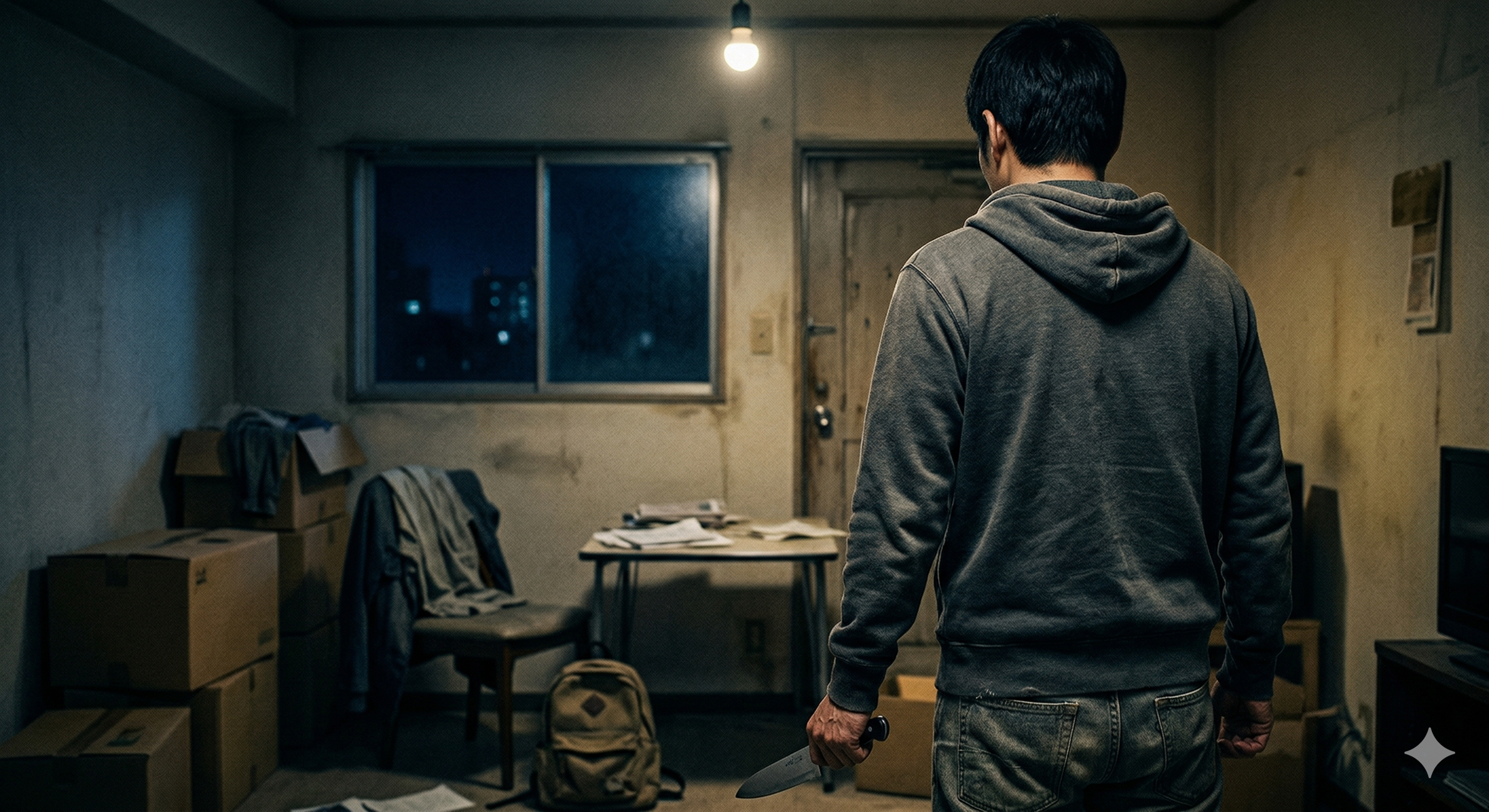 齋藤純連殺2女,事件內幕因審判陸續曝光。AI示意圖非當事人(Gemini生成)