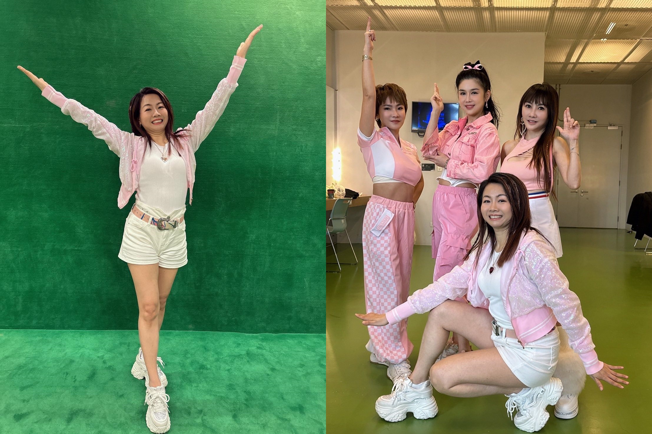 Cony加入王宥忻領軍的熟女團隊，打算重新出發，希望能東山再起。（翻攝Cony Chang臉書）
 
