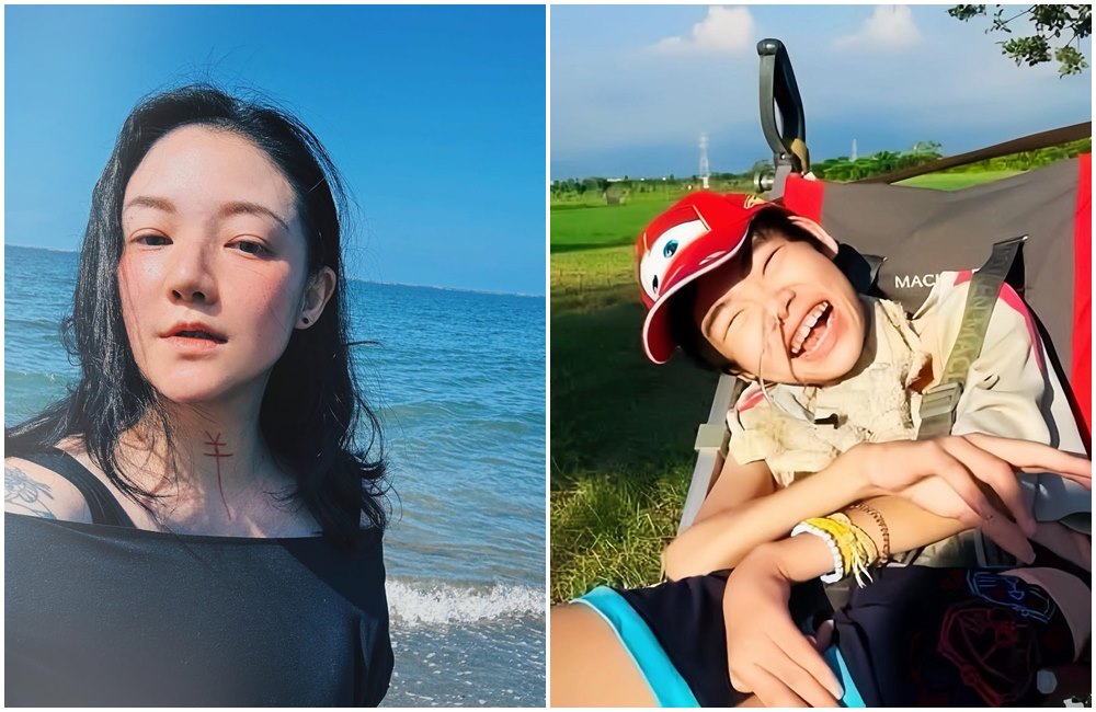 歐陽靖發文追憶小比，表示小比和媽媽的精神，讓她繼續向前跑。（翻攝歐陽靖臉書、小比的跑旅雜記臉書）