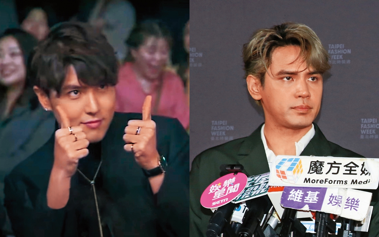 歐買尬！志祺七七（左圖，翻攝自張志祺臉書）跟陳零九（右圖）傻傻分不清，但原來志祺七七很長…我是說大拇指。