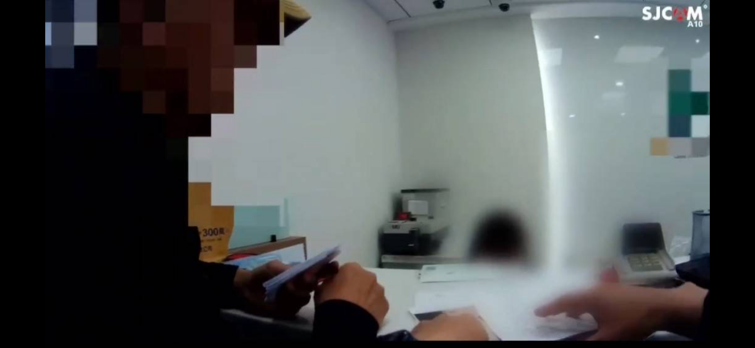 7旬老翁欲匯款新台幣200萬元買醫療器材，經員警關懷勸說，成功阻止這起高額詐騙。（文山第一分局提供）