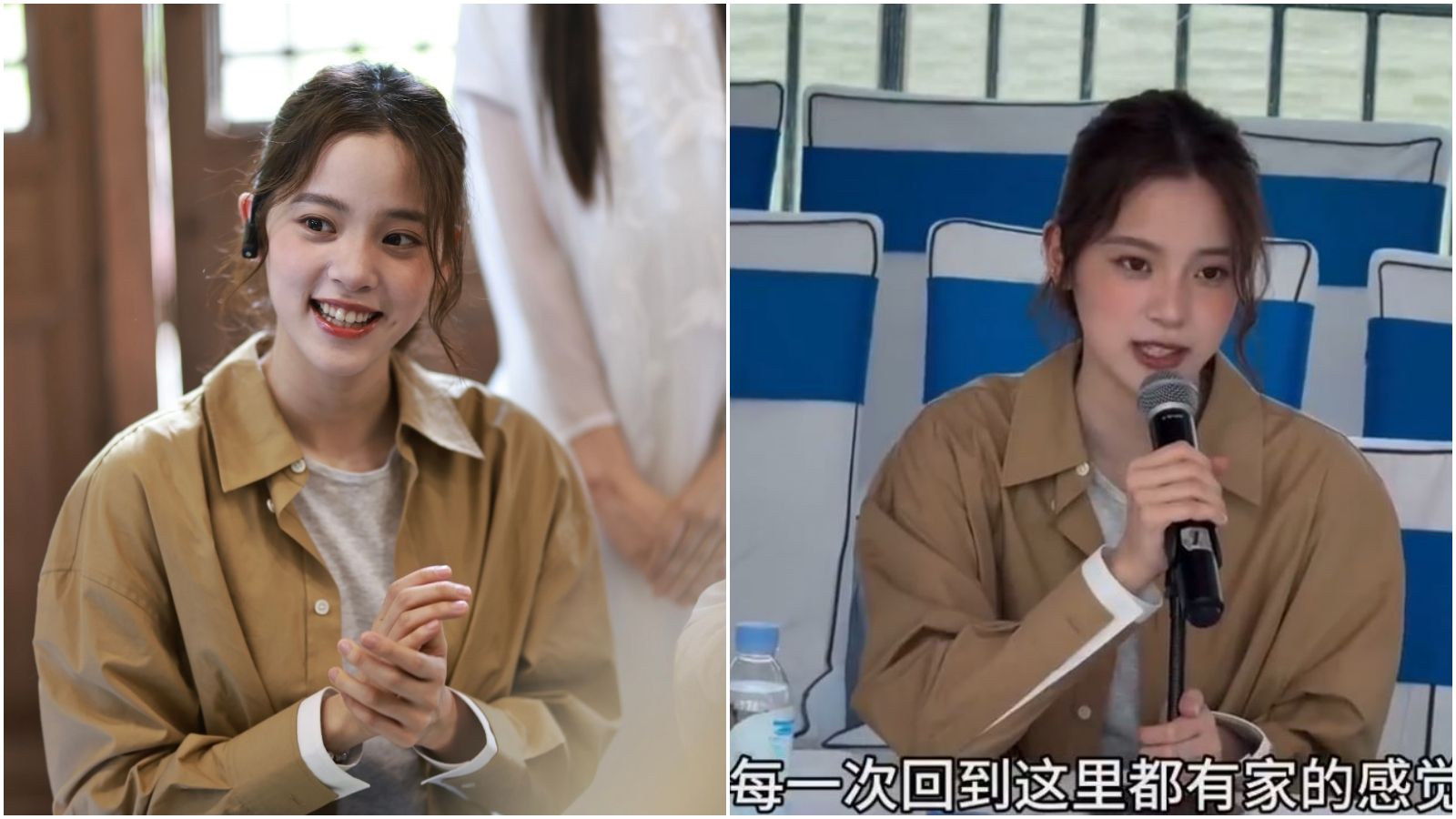 歐陽娜娜表示,每一次回到中國吉安都有種家的感覺。(翻攝微博)