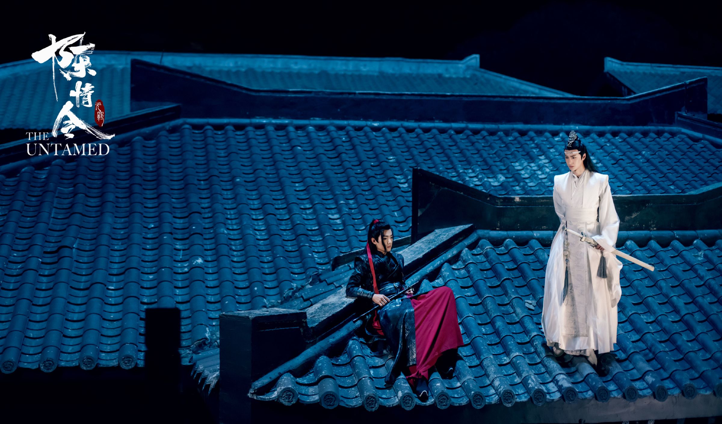 肖戰在2019年藉《陳情令》一舉躍升頂流。(翻攝陳情令微博)