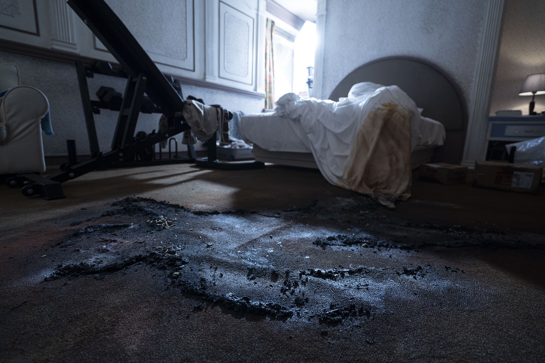 影集《人生清理員》以特殊現場清理員的工作與生活為主軸。（果陀娛樂提供）