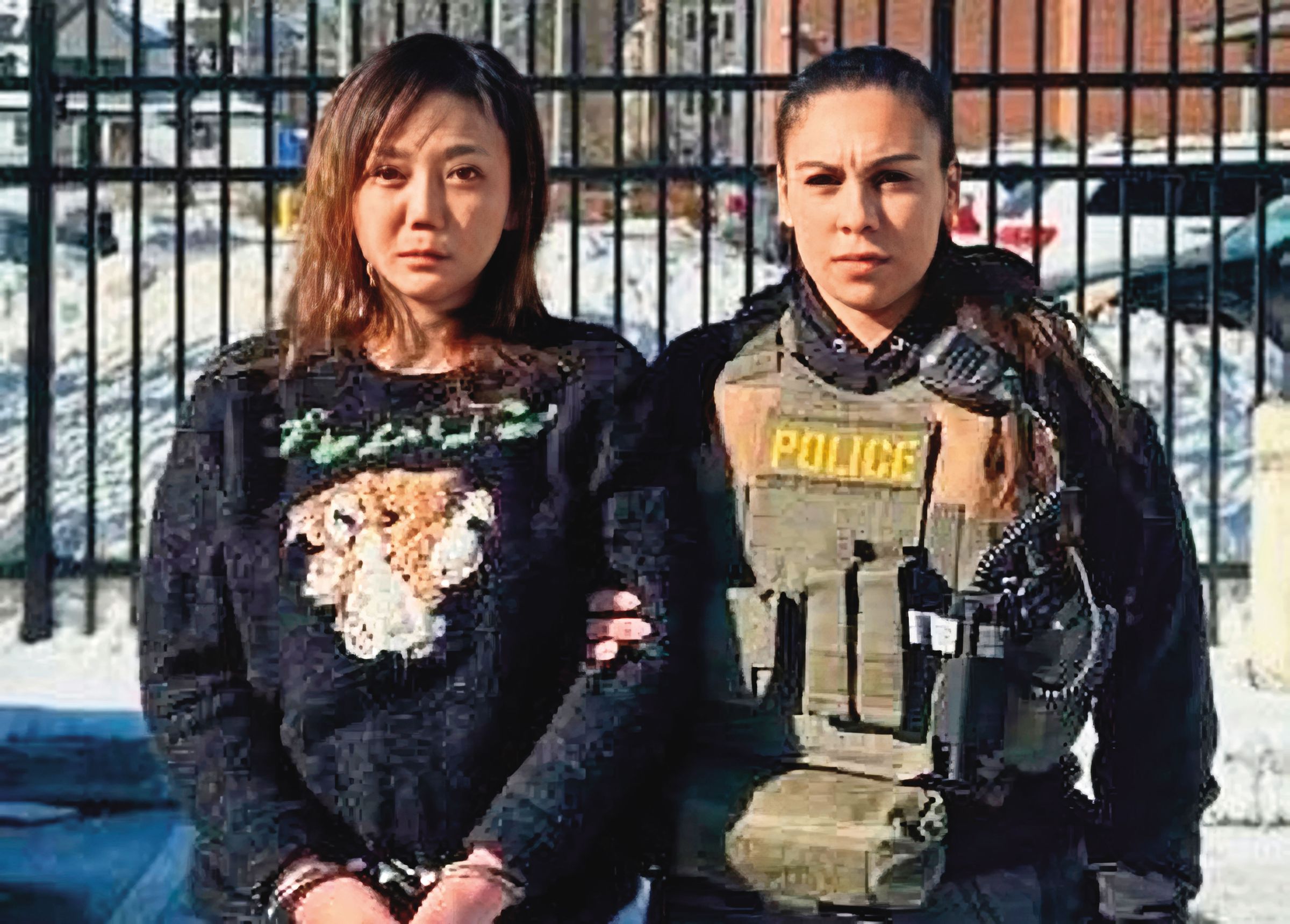 涉犯多起跨境運毒案的劉喬安(左)滯美近6年,今年1月遭到逮捕。(翻攝自移民暨海關執法局)