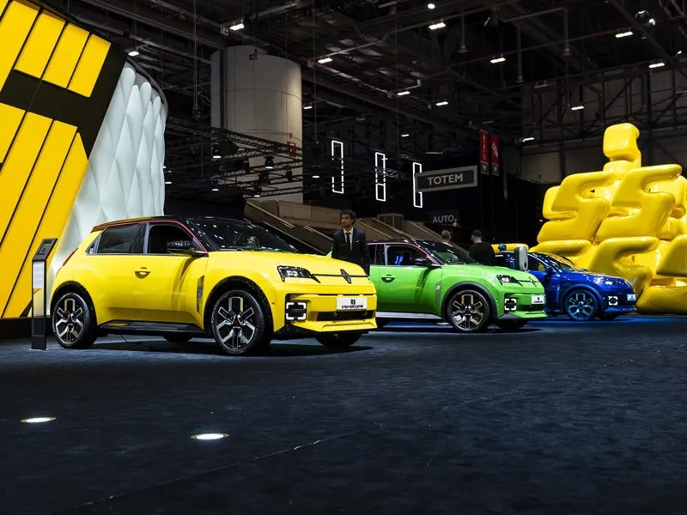 2024年日內瓦車展,「歐系車集團」僅有RENAULT參與。