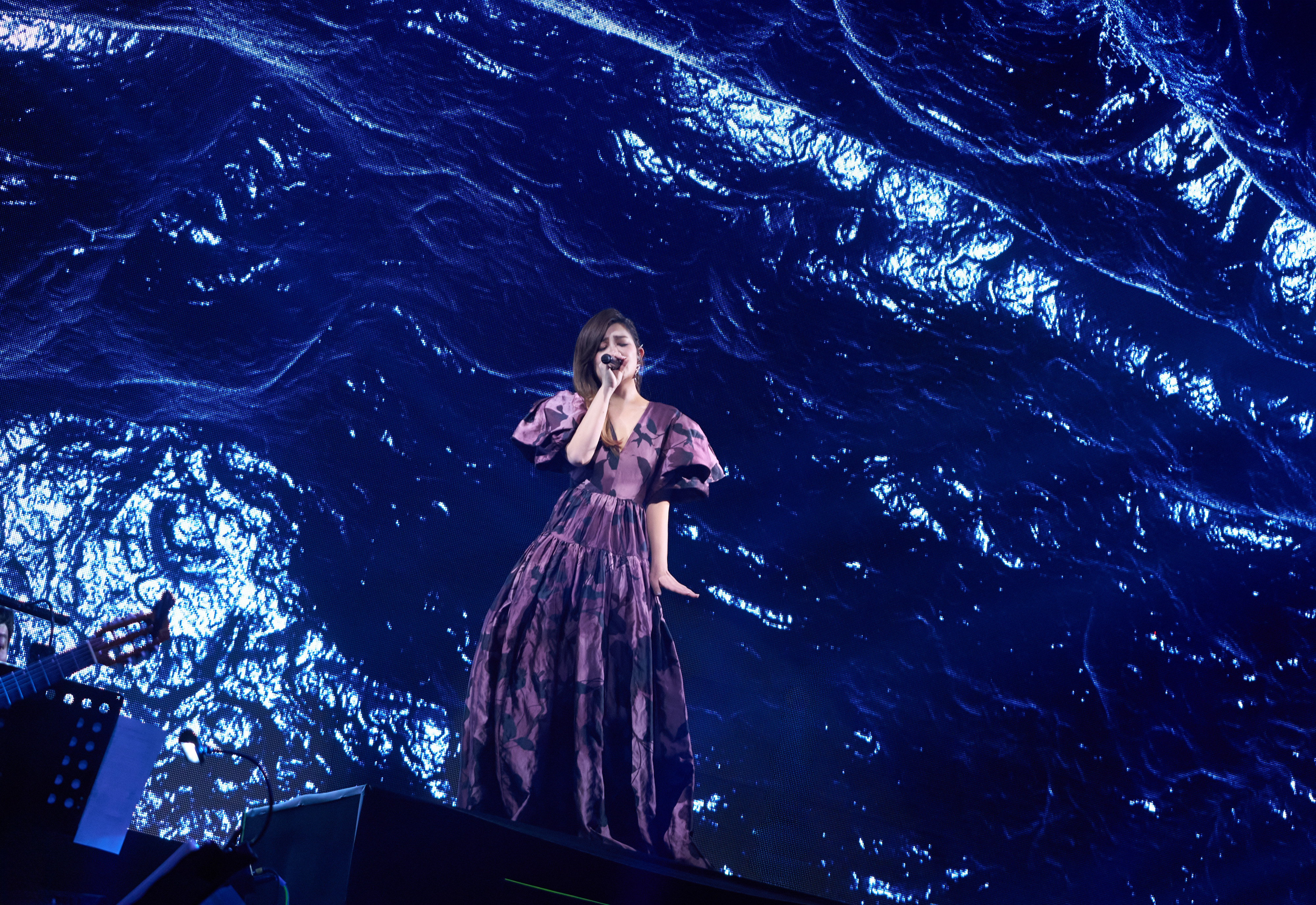 梁靜茹1月出發到英、法、紐西蘭及澳洲舉辦5場《情歌本格派》海外音樂會。(天熹娛樂提供)