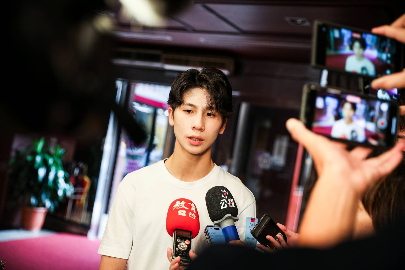 對於川普又影射她是變形人，林郁婷表示主辦單位都出來掛保證，她認為不用再多說了。（本刊資料照）