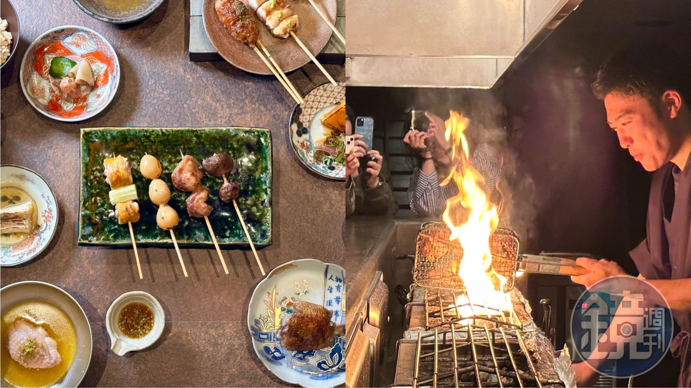 日本米其林一星餐廳「燒鳥市松」,跨海來台開設姊妹店「fumée」。