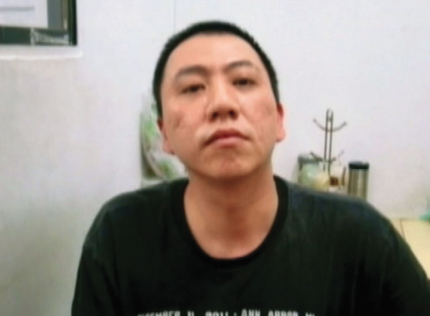 阿銘（圖）被捕時用假姓名接受偵訊，被警方戳破謊言。（東森新聞提供）