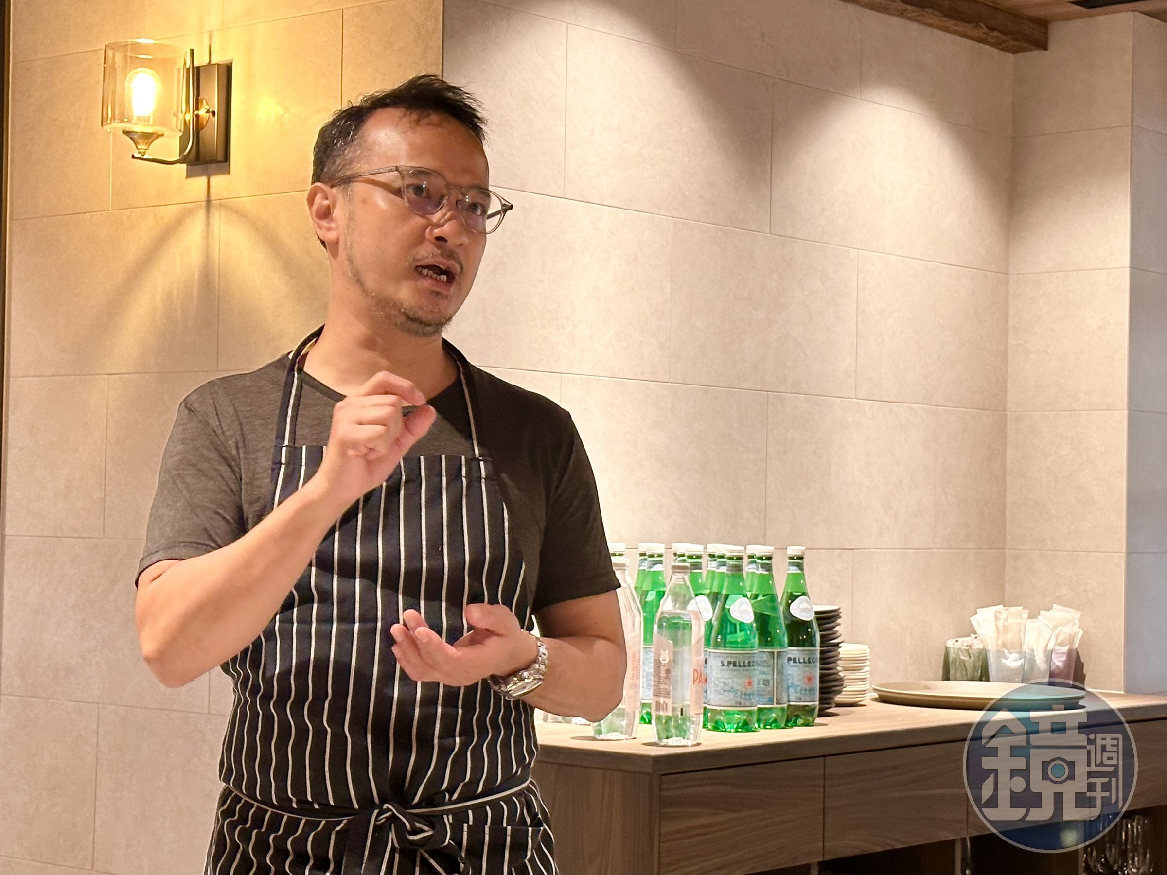 主廚黃慶德(Boris)在多倫多廚藝學校學藝,並在當地的義大利餐館,學習正統羅馬菜。
