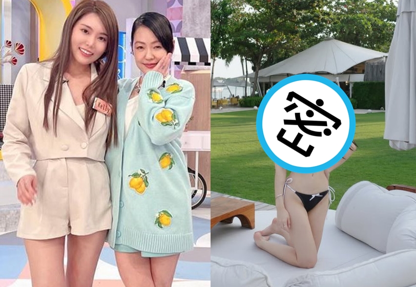 最美數學老師凱莉曾上過綜藝節目，打破眾人對數學老師的嚴肅古板印象。（翻攝IG@kaikailing）
