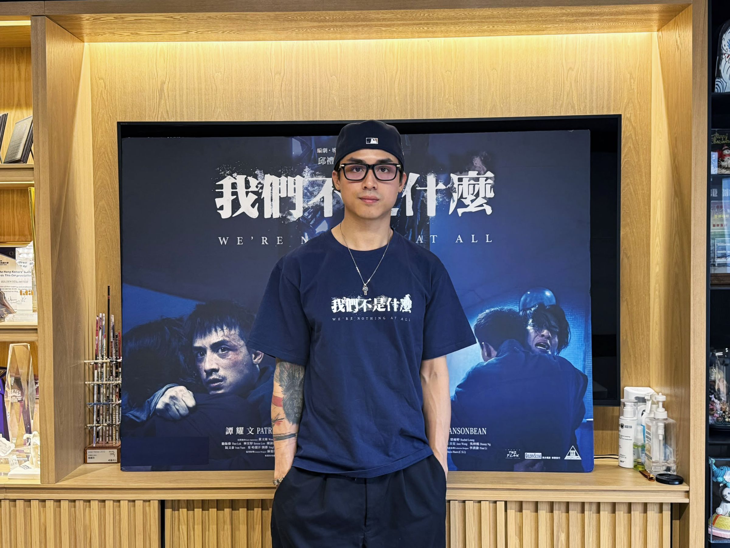 香港男團MIRROR副隊長江𤒹生（AK）入圍本屆金馬獎最佳男配角，是該團第一個入圍金馬獎的成員。（華映提供）