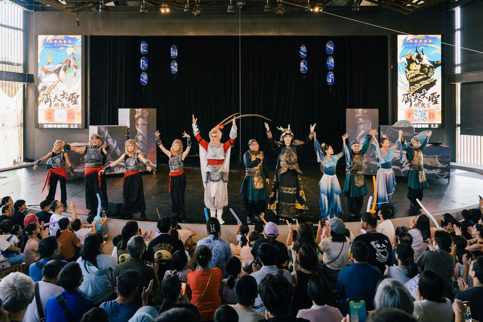 傳藝內常年推動大型駐園節目,推廣傳統藝術文化,本次榮獲多元合作獎。(全聯提供)