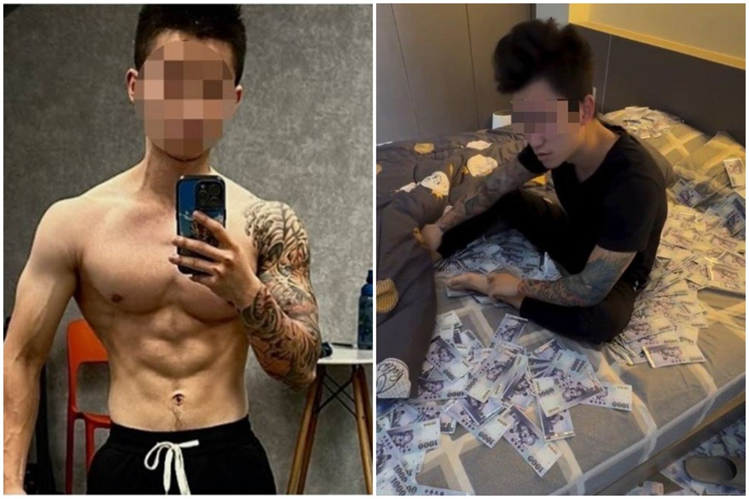 涉嫌虐童的葉姓主謀IG遭網友肉搜曝光。(翻攝自IG)