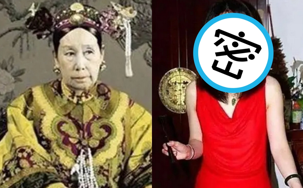 葉赫那拉姝宏自稱是慈禧第5世外孫女。（翻攝微博）