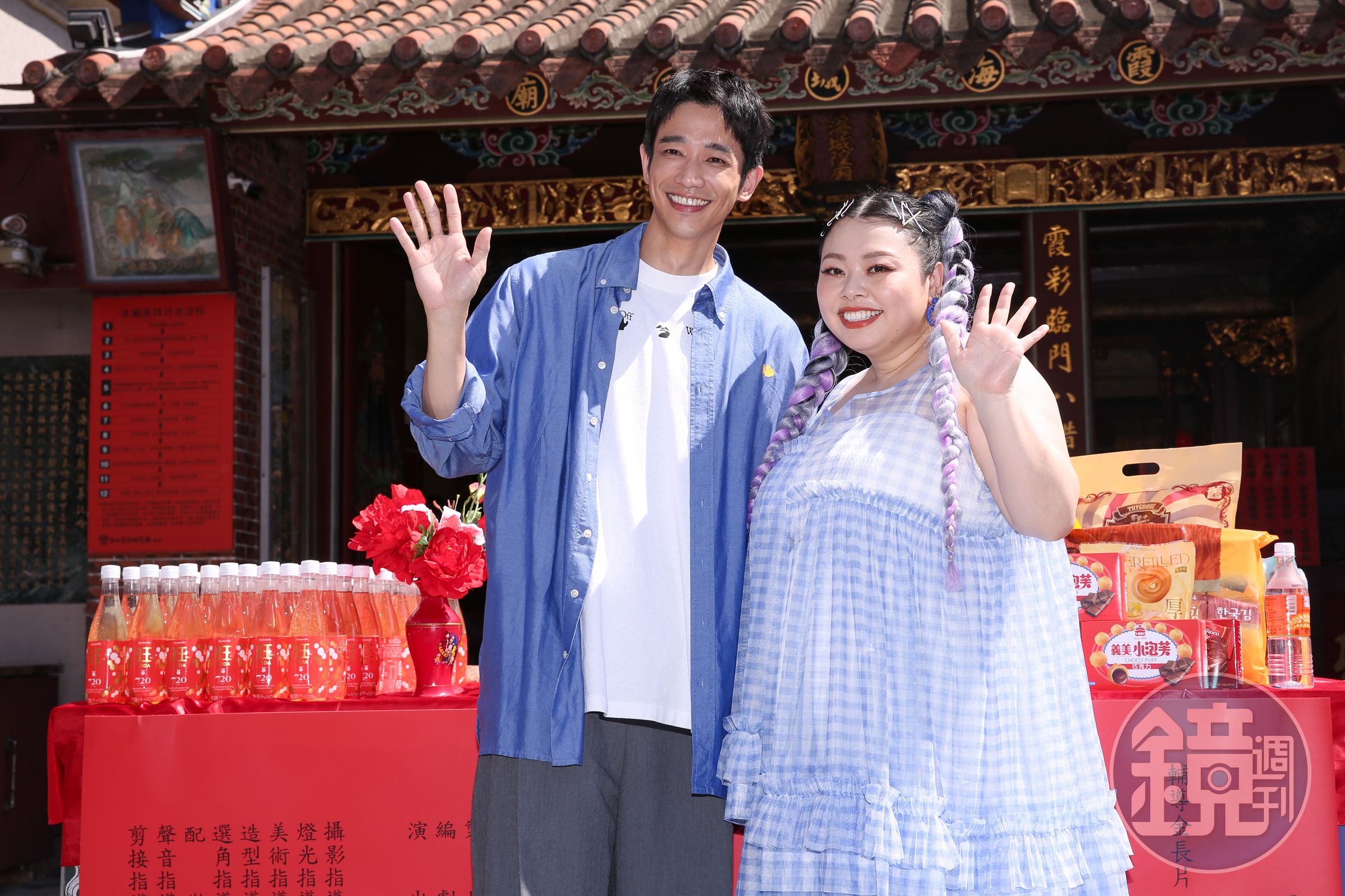 劉以豪搭渡邊直美的組合相當新鮮,兩人分飾天后歌姬與經紀人,戲外4年前就曾在義大利初遇。