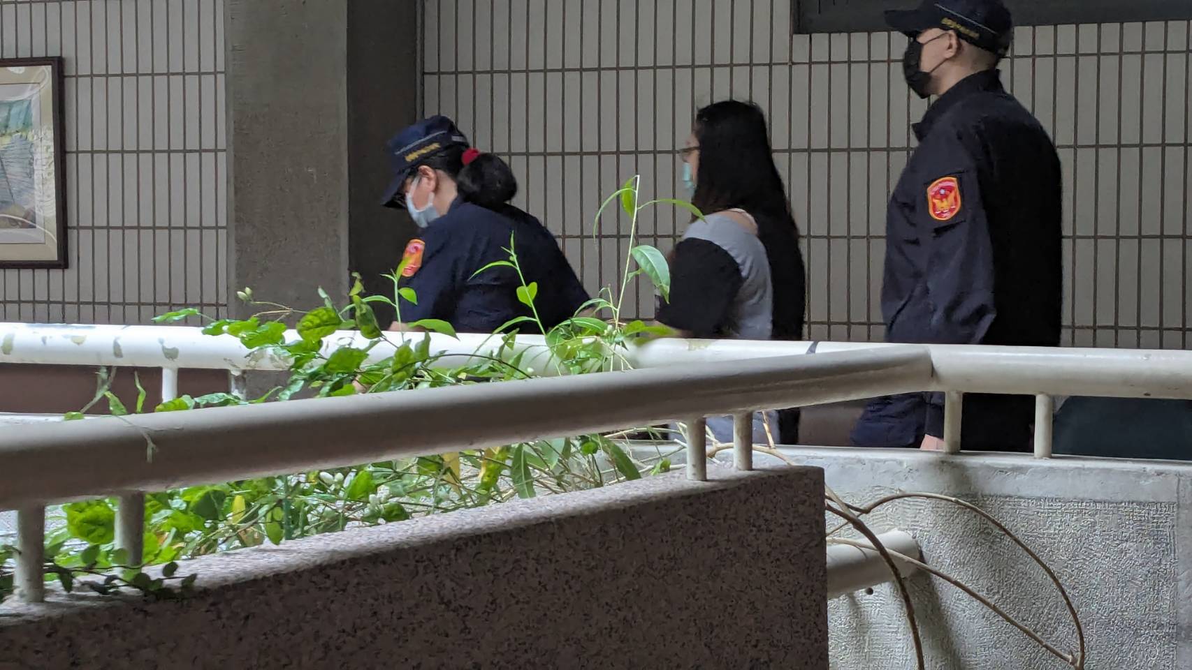 林女稱她也被邱男家暴過，已經沒有愛。 