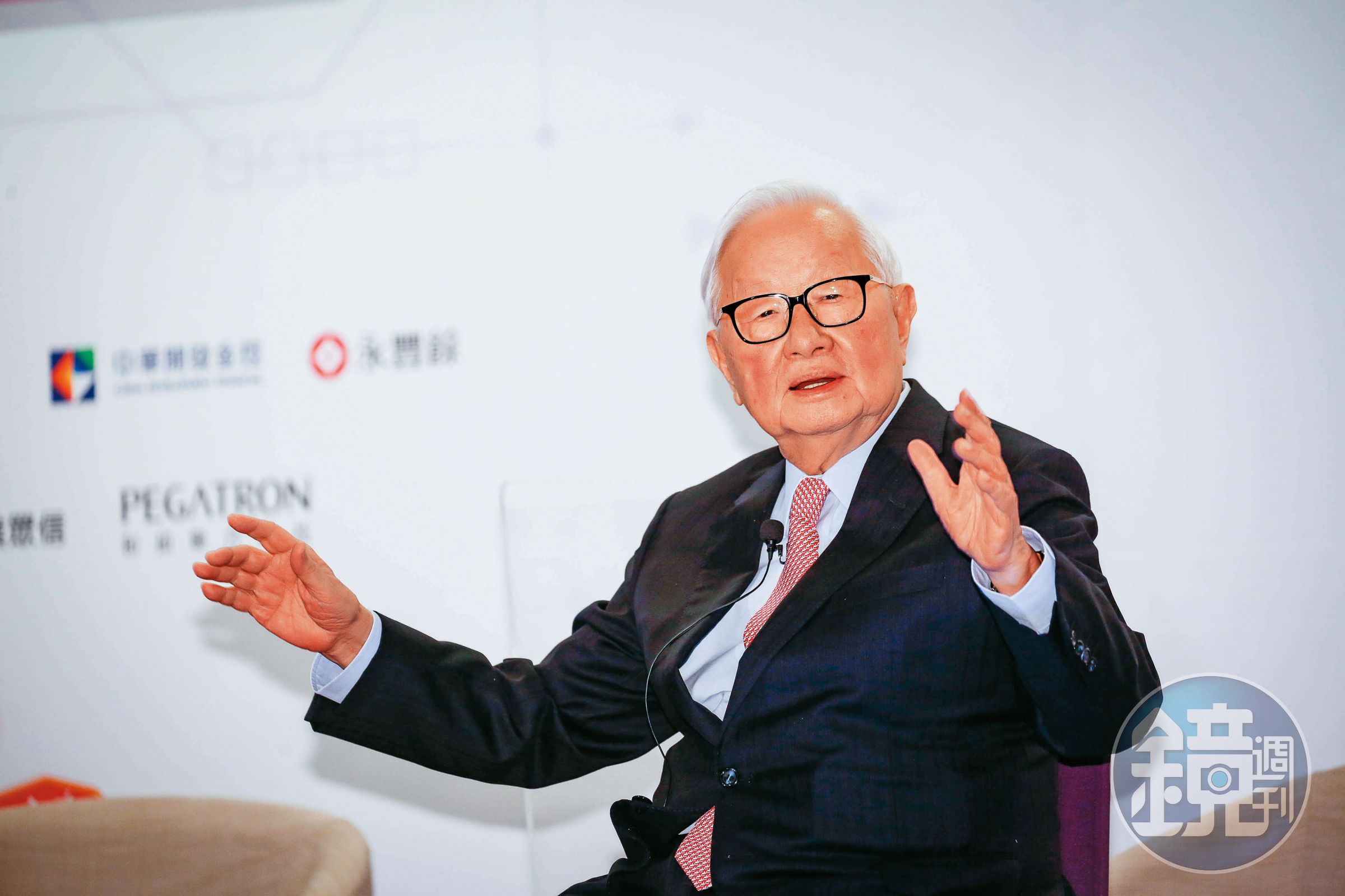 柯郭合的方案之一,是循「張忠謀模式」,讓郭擔當國家財經或外交特使。圖為台積電創辦人張忠謀。