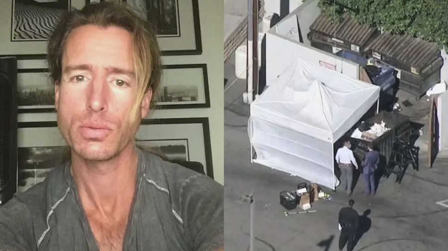 美國恐怖片導演哈斯凱爾涉嫌殺妻分屍案，遭警方逮捕進行調查。（翻攝X@Wilmington_）