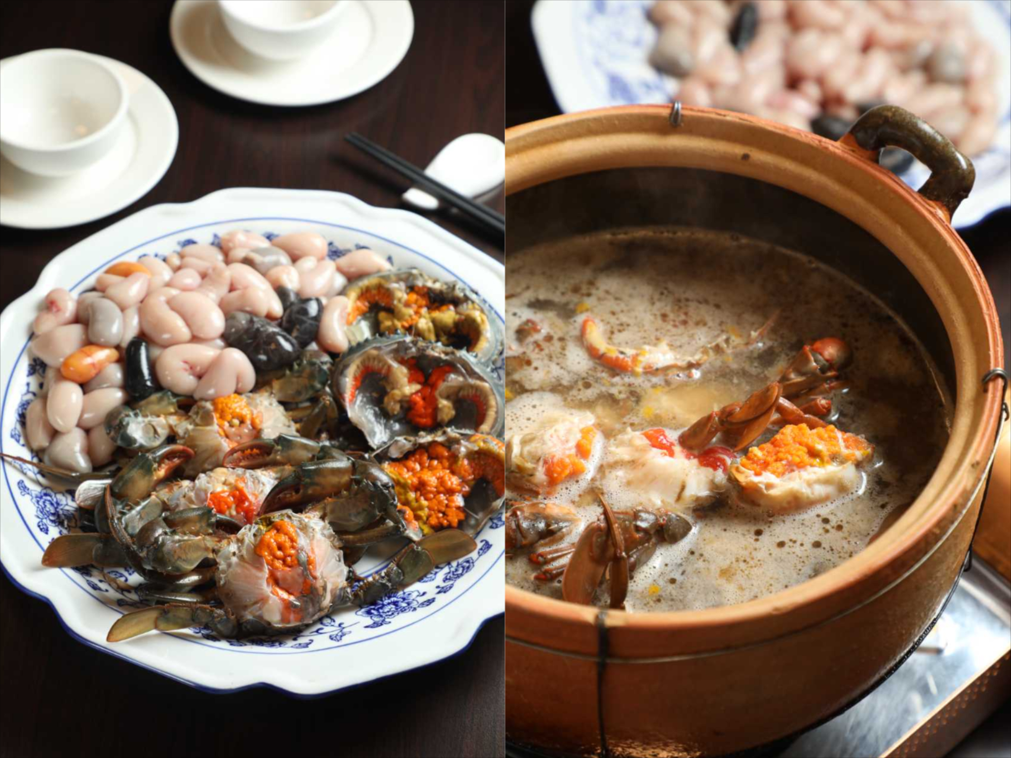秋日海鮮3/台中潭子這間只用活體海鮮的無招牌私廚 一鍋麻油紅蟳煮雞佛讓大老闆吃了都想打包