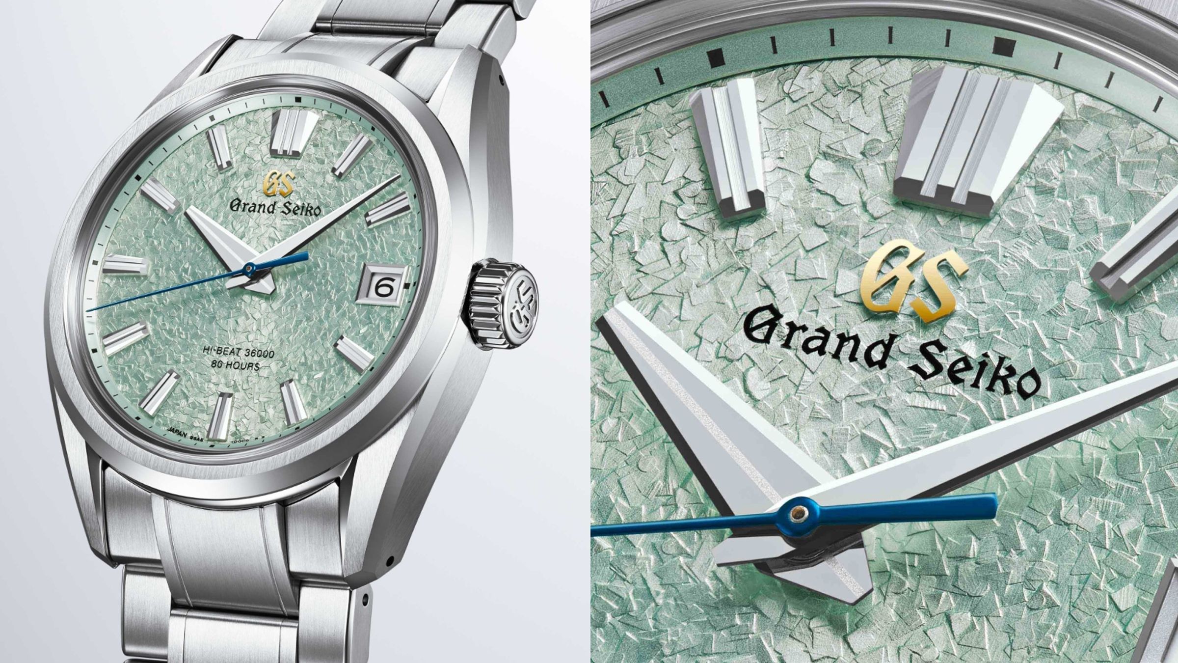 Evolution 9 Collection｜SLGH021／錶徑40mm／白鋼材質／時、分、秒、日期指示／9SA5自動上鍊機芯／動力儲存約80小時／防水10大氣壓／定價NT$ 300,000（限量1000只）