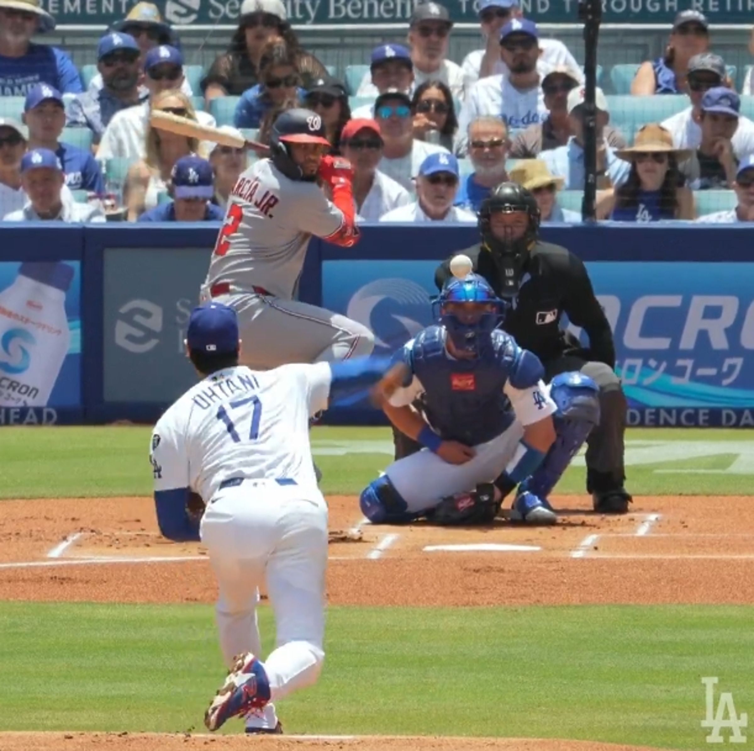大谷翔平近日恢復二刀流,但先發只投1局,引發批評。(翻攝自X @Dodgers)