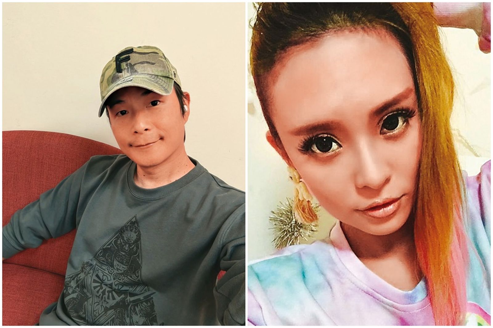 孫協志與丁小芹的5年戀情，因孫媽媽強烈反對而分手。（翻攝自孫協志、丁小芹臉書）