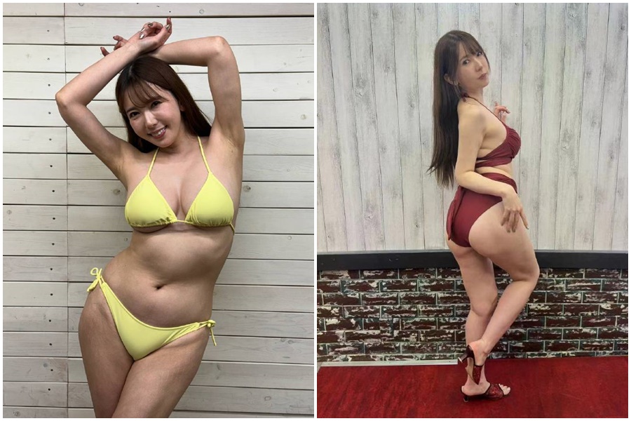 波多野結衣發文解釋變胖原因,原來她正在參與活動,正在努力增重中。(翻攝自微博)