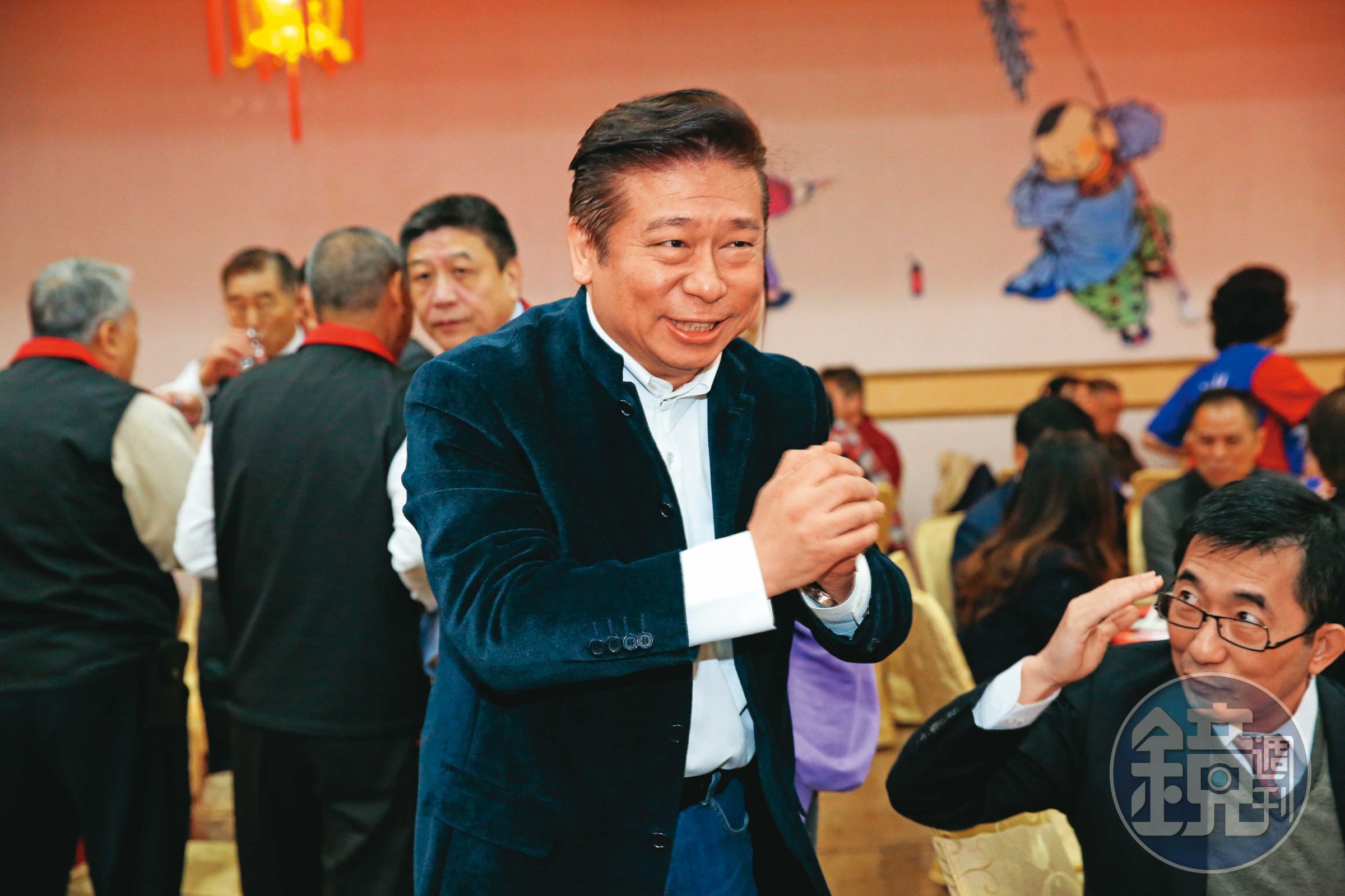 藍營的張顯耀(圖)除力促郭柯配,也爭取白營不分區立委。