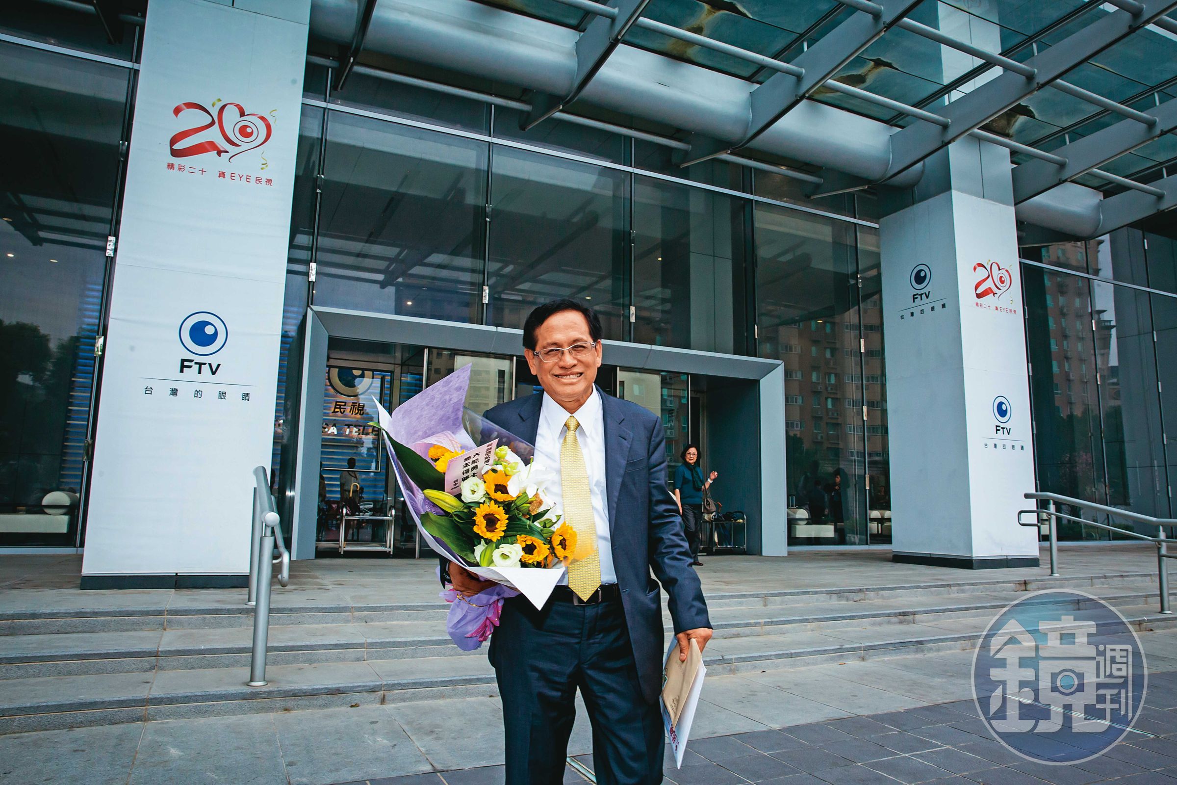 郭倍宏曾擔任民視董事長,旗下的宏昇營造先前承接民視工程也爆出爭議。