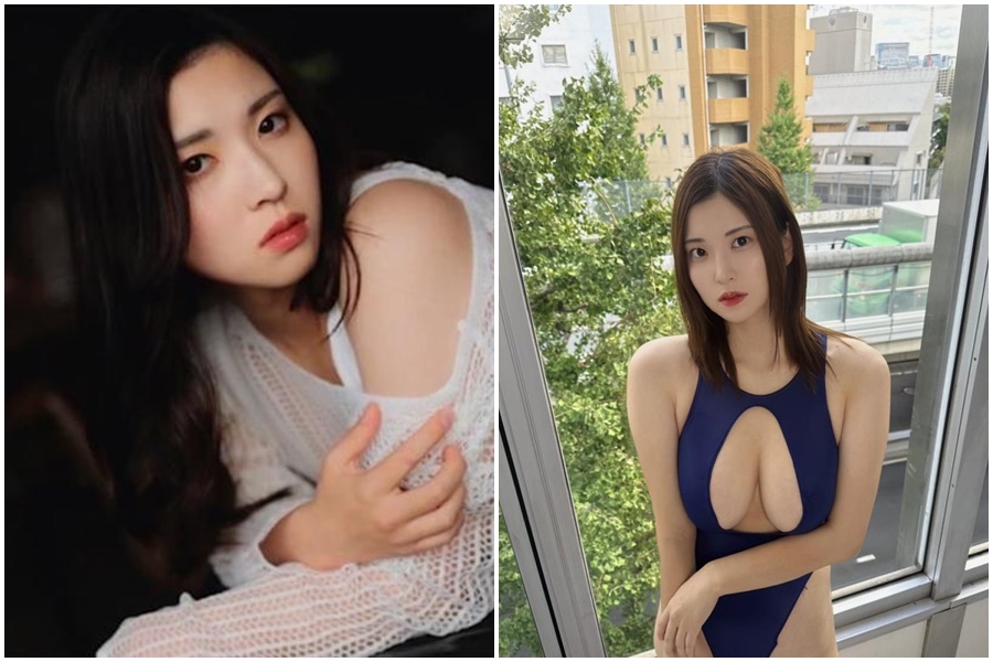 日本AV女優笹本優2024年以「瞞著未婚夫下海拍片的護理師」人設出道，外型甜美，加上傲人I級上圍，深受粉絲喜愛。（翻攝自白木聖菜推特）