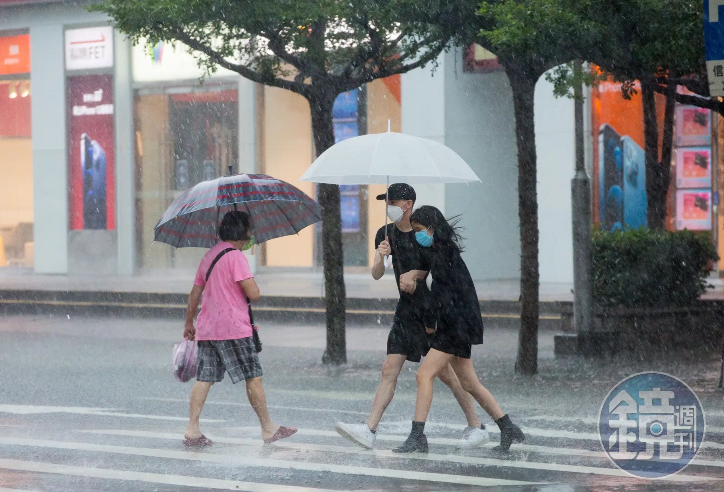 對流雲系發展旺盛,易有短延時強降雨。(示意圖,本刊資料照)