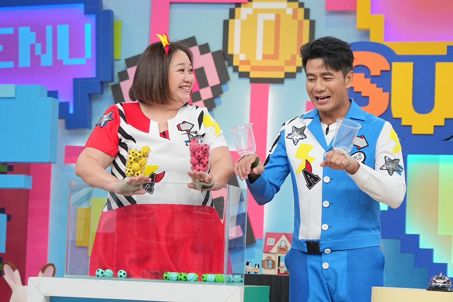 鍾欣凌、郭彥均主持《超級總動員》5度入圍兒少節目主持人獎。（翻攝自網路）