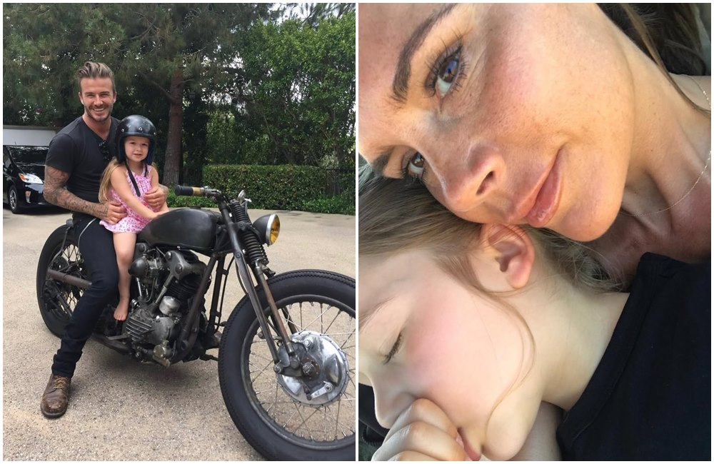 哈珀是貝克漢和維多莉亞的掌上明珠，從小備受疼愛。（翻攝victoriabeckham IG）