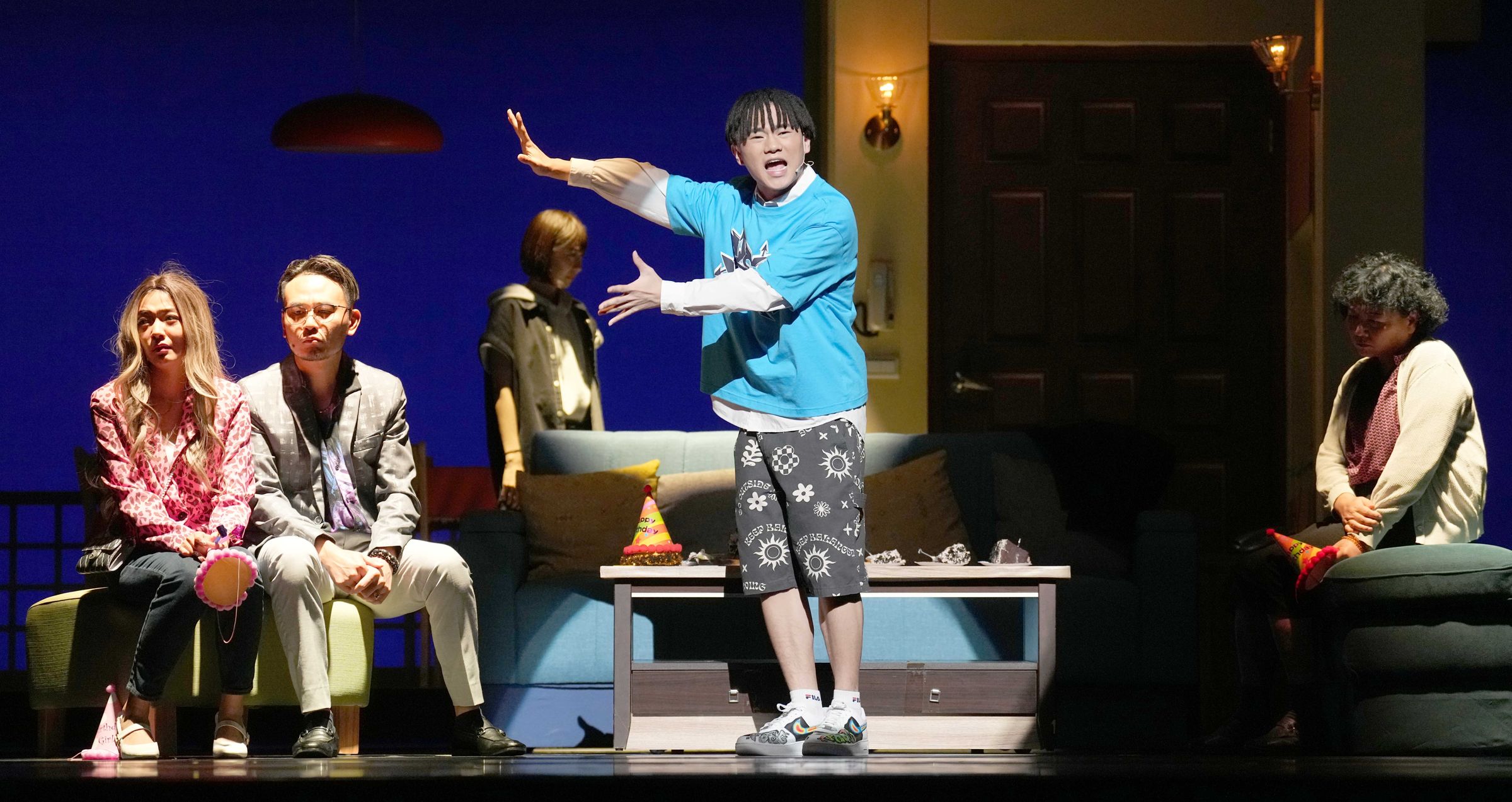 饒舌新星青蛙在《人間條件八-凡人歌》中飾演廖仁凱。(綠光創藝提供)