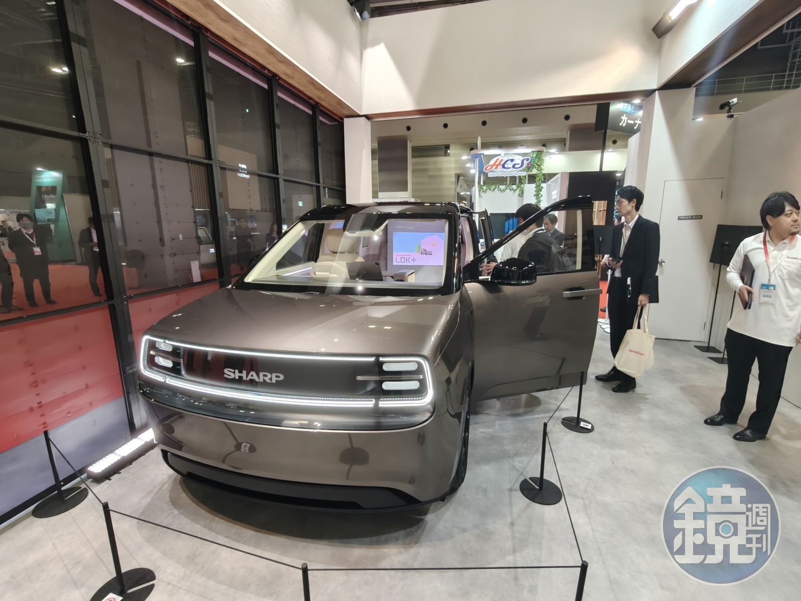 東京車展直擊/鴻海操刀揮軍東京移動展 直擊夏普最新概念車LDK+