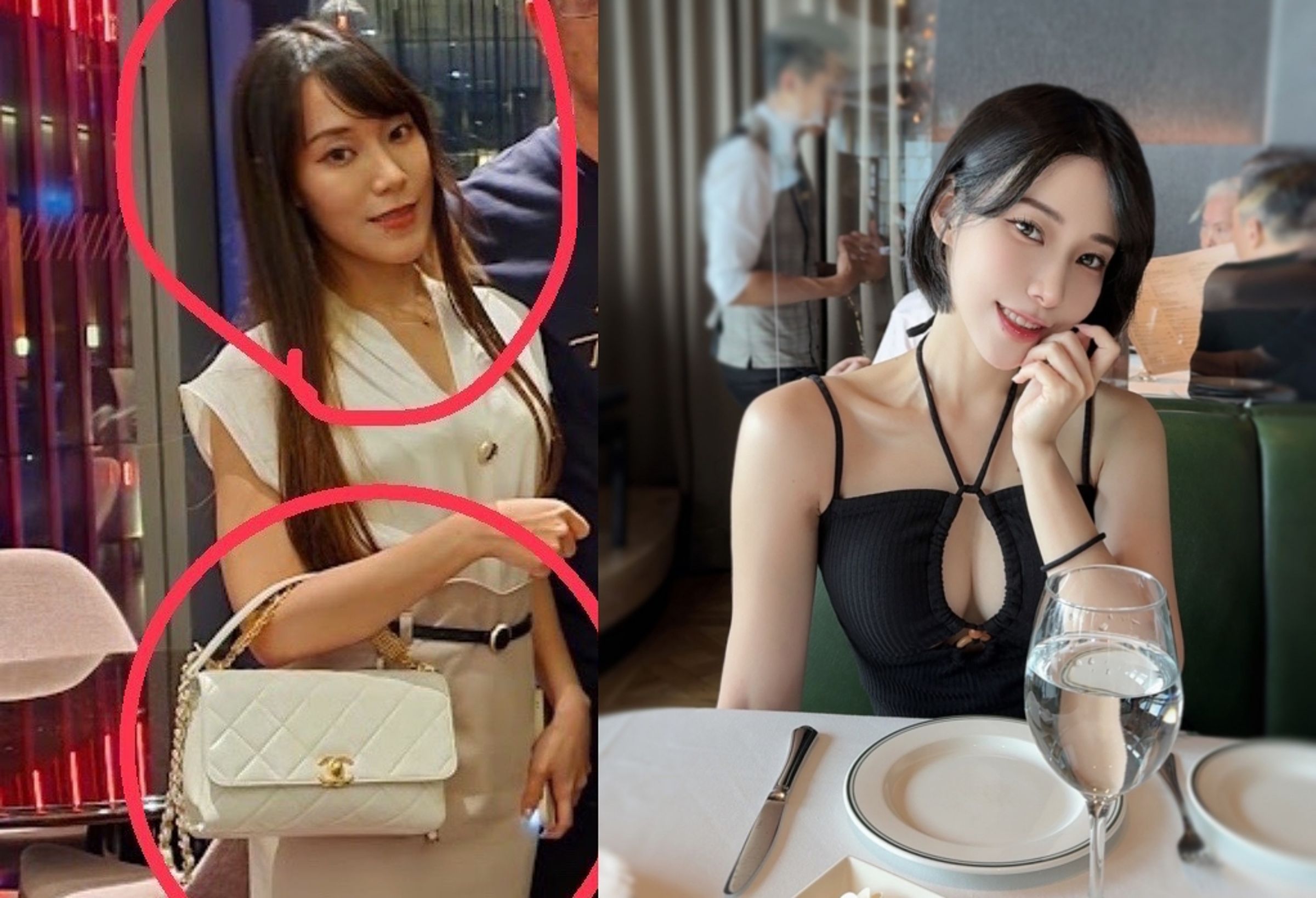 奈奈子的「富商後宮團」被爆出後引發網友熱議,她在社群上與檯面下的畫風落差也成為話題。(本刊資料照)