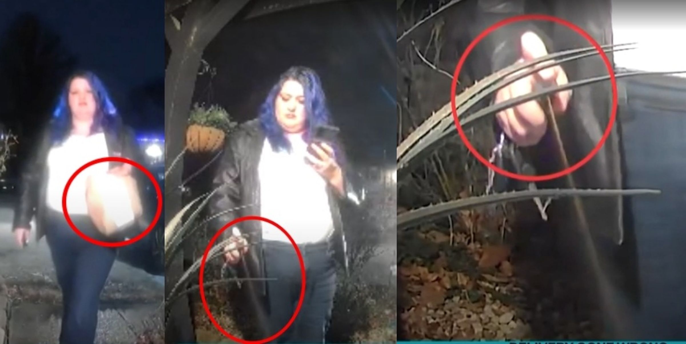 外送員疑似對餐點噴灑不明刺激物質,警方已介入調查。(翻攝自X/TheOfficerTatum)