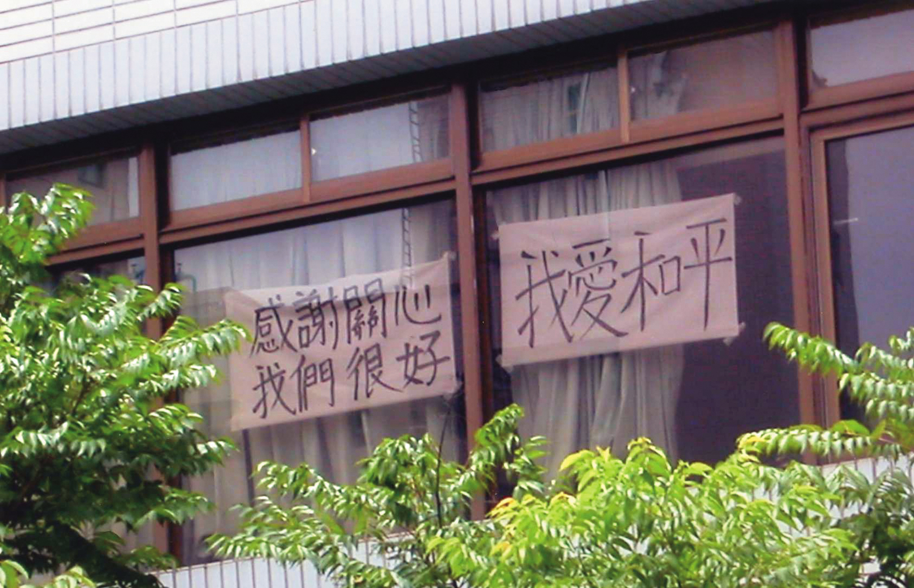 2003年推出的《和平風暴》調查北市和平醫院SARS院內感染事件。(《紀錄觀點》提供)