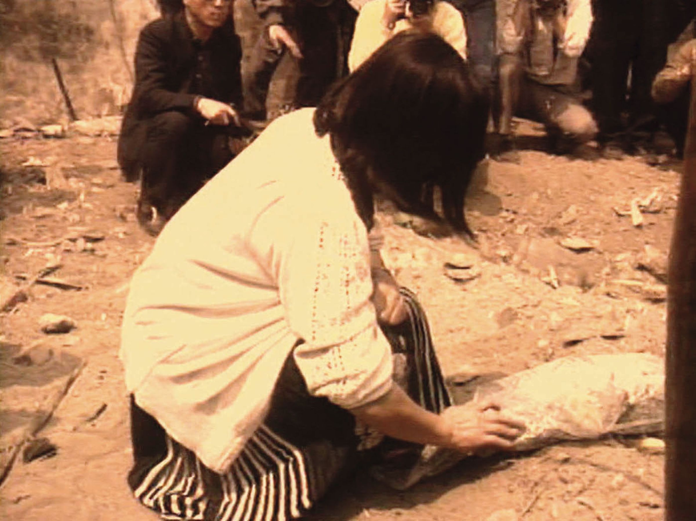 井口真理子的母親(圖)無法接受女兒遇害的消息,一度無法言語。(東森新聞提供)