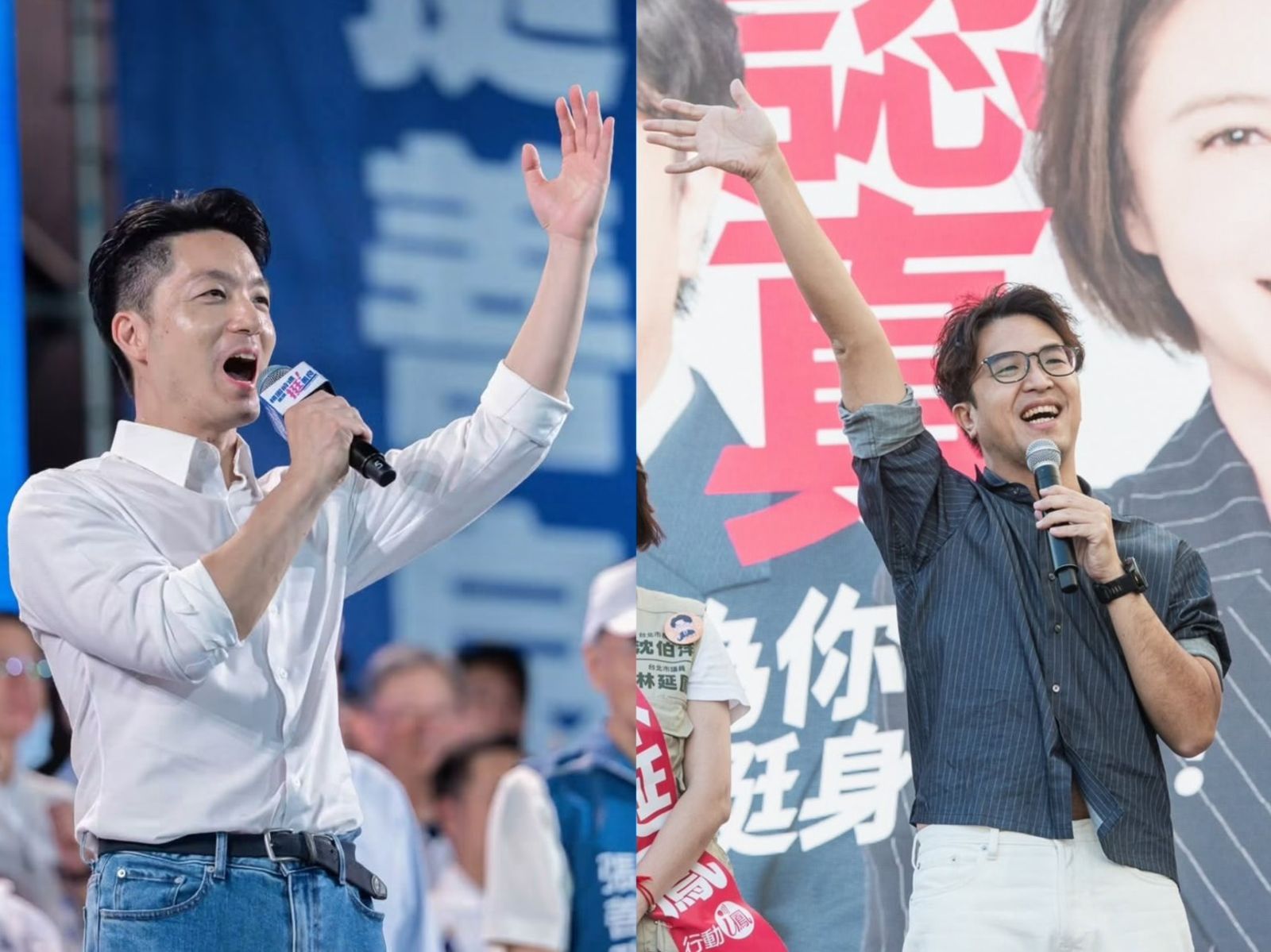 洋流勝安可!《聯合報》最新民調揭曉 沈伯洋支持度45%、蔣萬安41%